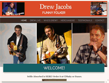 Tablet Screenshot of drewjacobs.com